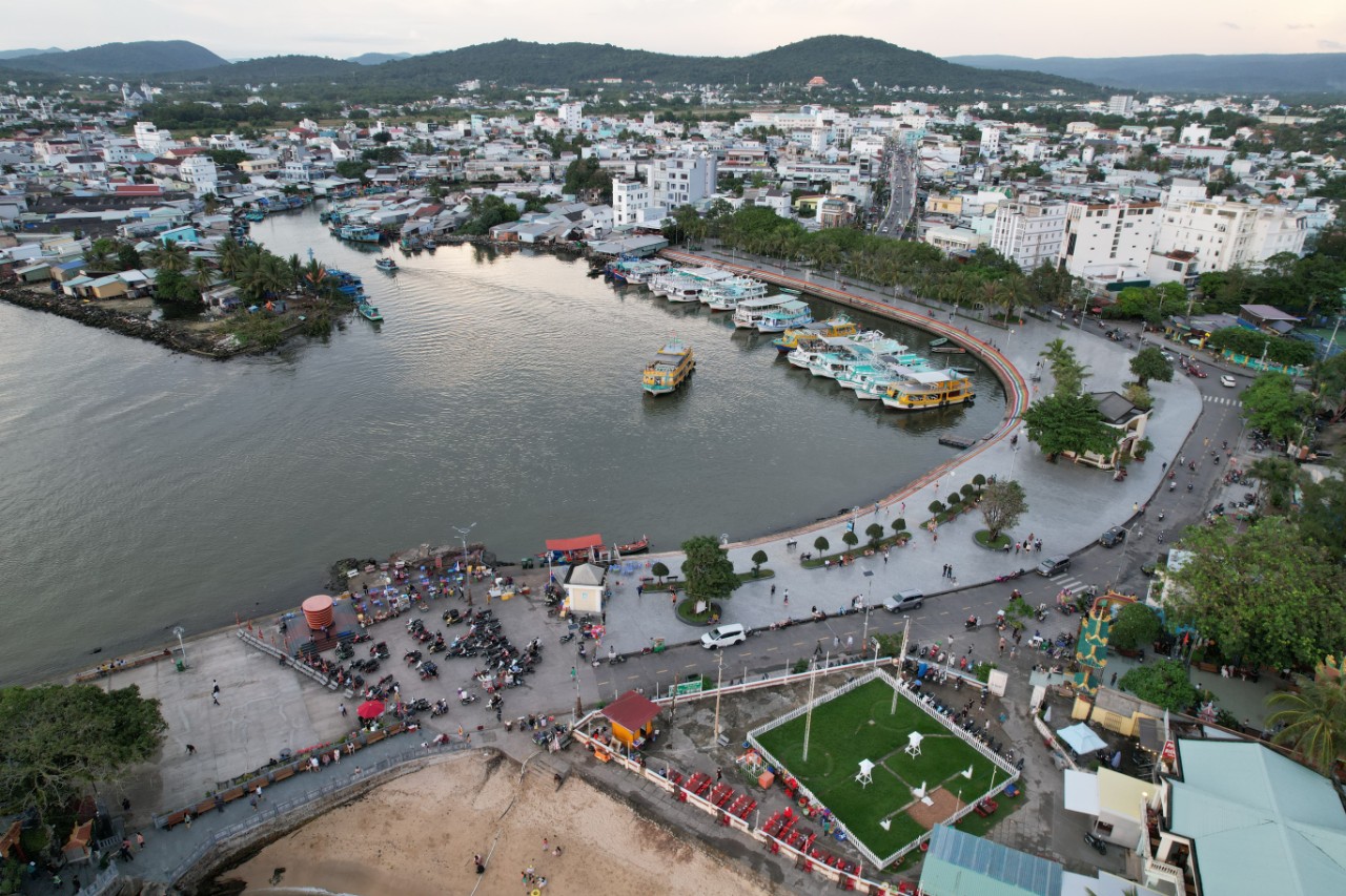 Một góc TP Phú Quốc trước khi lên đô thị loại 1