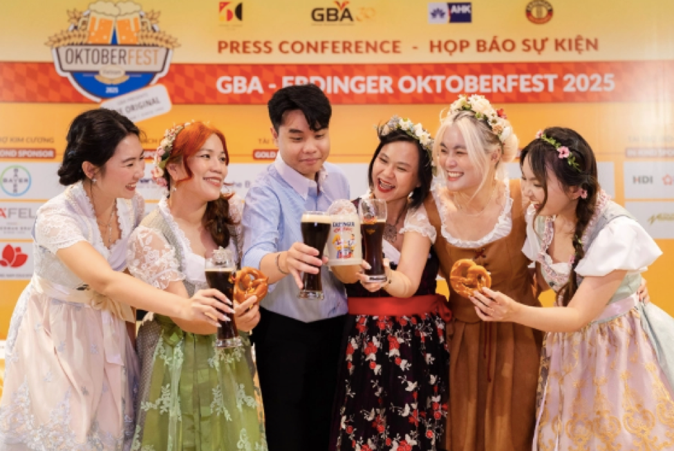 GBA – Erdinger Oktoberfest 2025: Cầu nối văn hóa và kinh doanh kỷ niệm 50 năm quan hệ Việt – Đức