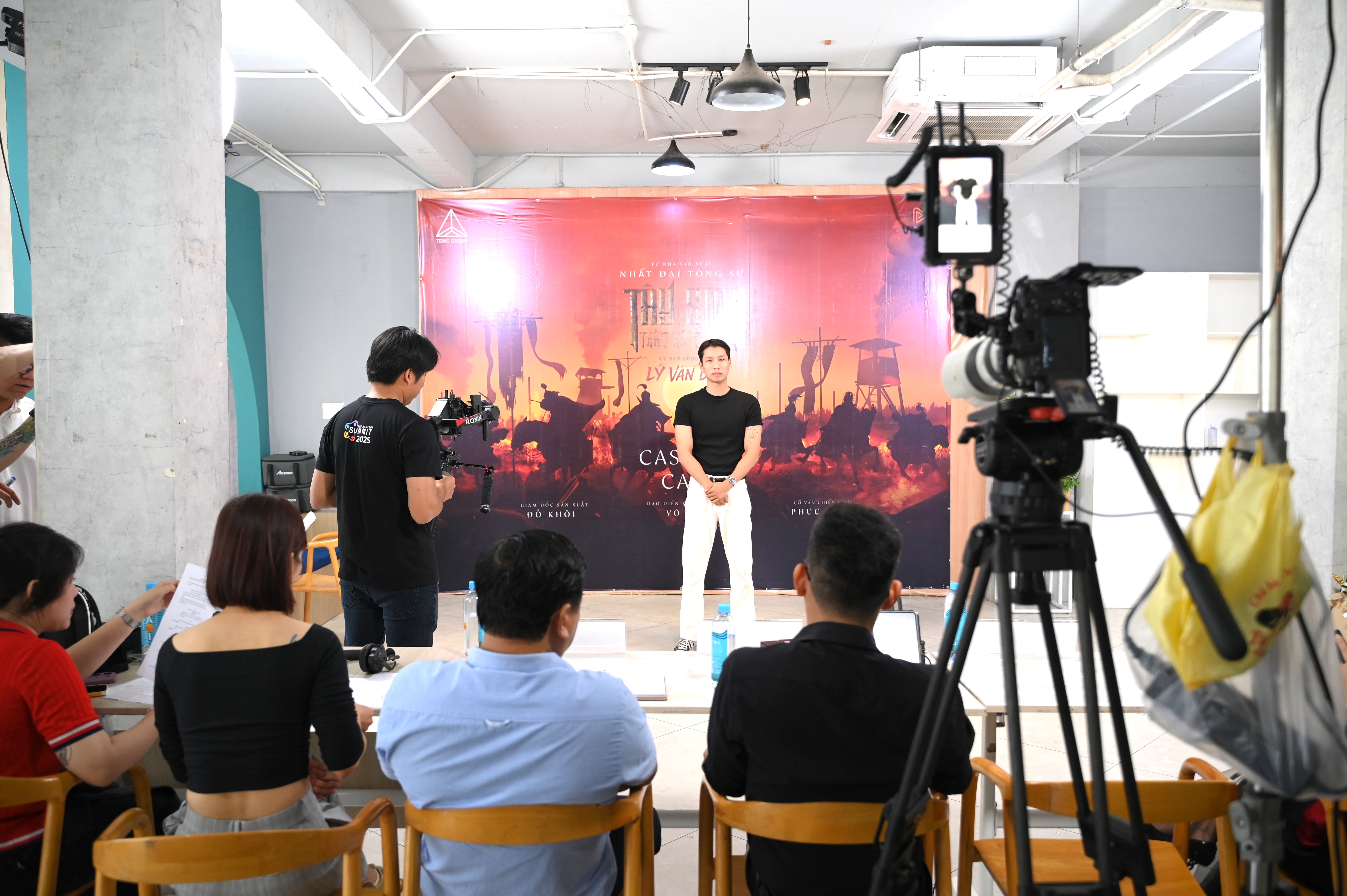 Quang cảnh buổi casting dự án “Tây Sơn thất hổ tướng”