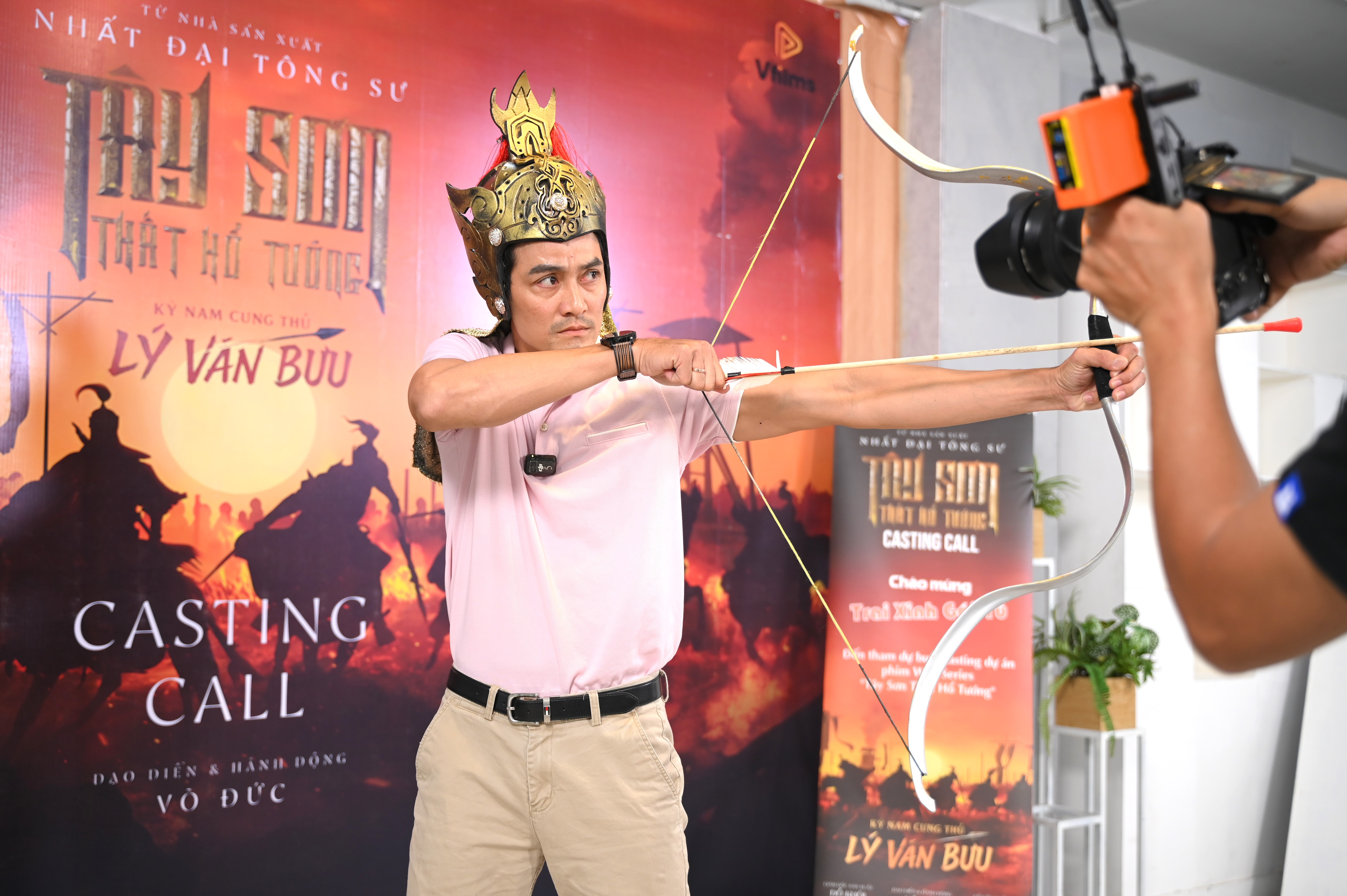 Thành Tá với tạo hình tướng Lý Văn Bưu