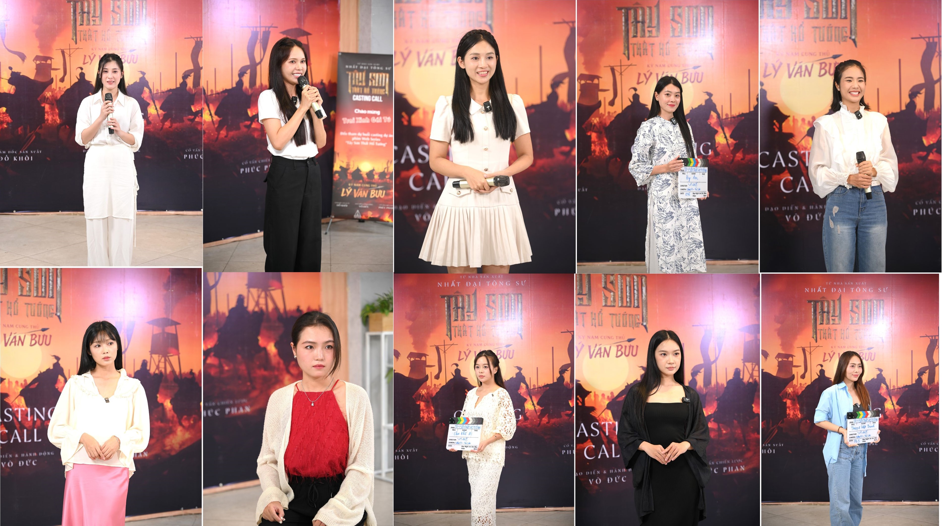 Một số gương mặt sáng giá tham gia casting