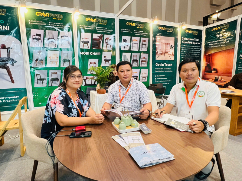 GreenFurni tham gia triển lãm nội thất, xây dựng ở TPHCM 2025